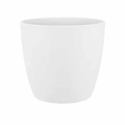 Elho Blumentopf Brussels Rund D20 Cm Weiß